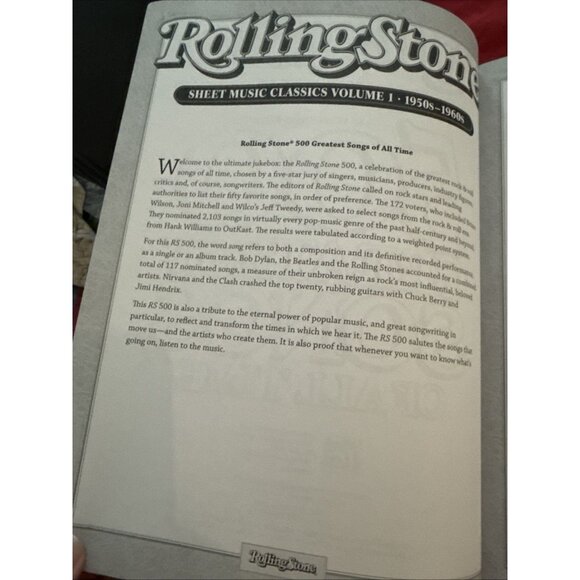 Rolling Stone Easy Piano Sheet Music Classics Vol 1, 1950s-1960s. Brand New! - Picture 4 of 10